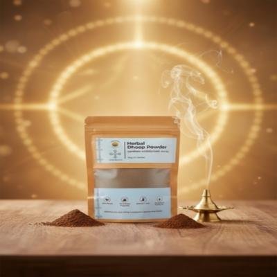 Herbal sambrani Powder for hair drying